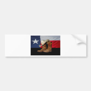 Adesivo Para Carro Botas e Hat.jpg de Texas