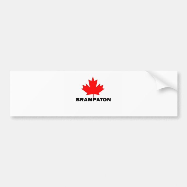 Adesivo Para Carro Brampton, Ontário (Frente)