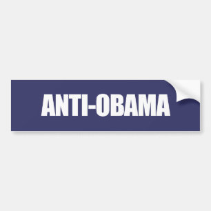 Adesivo Para Carro Branco de Anti-Obama - de AntiObama