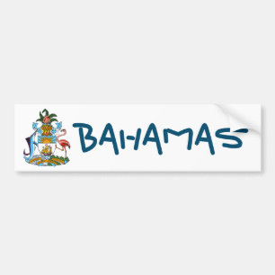Adesivo Para Carro Brasão de armas - as Bahamas