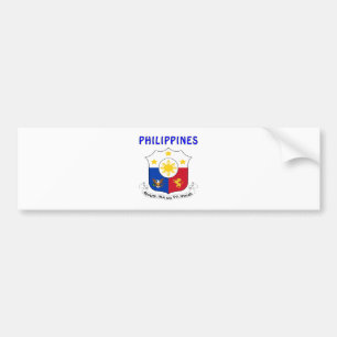 Adesivo Para Carro Brasão de FILIPINAS