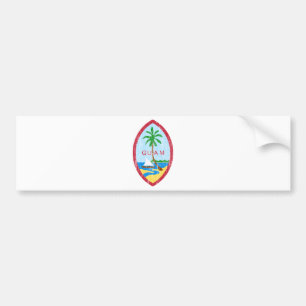 Adesivo Para Carro Brasão de Guam