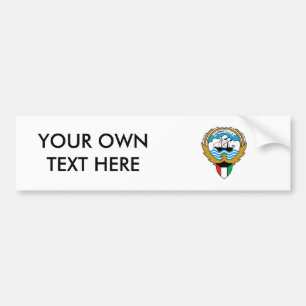 Adesivo Para Carro Brasão de Kuwait