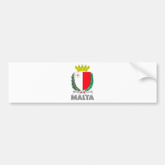 Adesivo Para Carro Brasão de Malta (Frente)