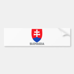 Adesivo Para Carro Brasão de Slovakia