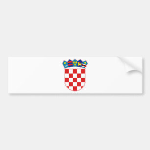 Adesivo Para Carro Brasão hora Hrvatska de Croatia
