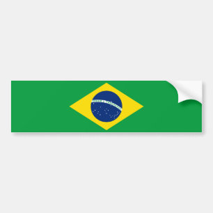 Adesivo Para Carro Brasil - bandeira nacional brasileira