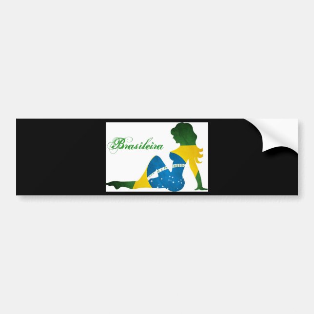 Adesivo Para Carro Brasileira (Frente)