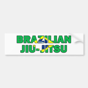 Adesivo Para Carro Brasileiro Jiu Jitsu