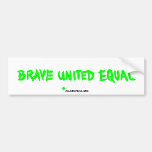 Adesivo Para Carro Brave o igual unido - branco
