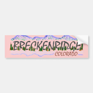 Adesivo Para Carro Breckenridge Colorado para-choques