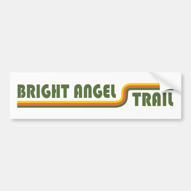 Adesivo Para Carro Bright Angel Trail Grand Canyon (Frente)