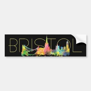 ADESIVO PARA CARRO BRISTOL, SKYLINE BRITÂNICA
