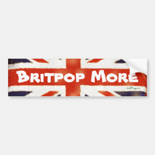 Adesivo Para Carro BRITPOP MAIS autocolante no vidro traseiro de