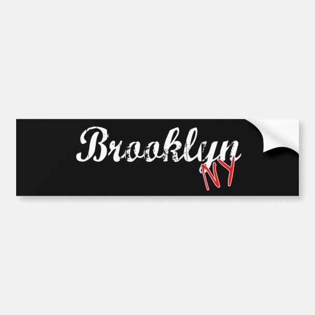 Adesivo Para Carro Brooklyn NY (Frente)