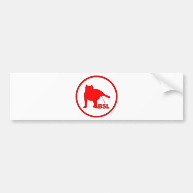 ADESIVO PARA CARRO BSL PITBULL (Frente)
