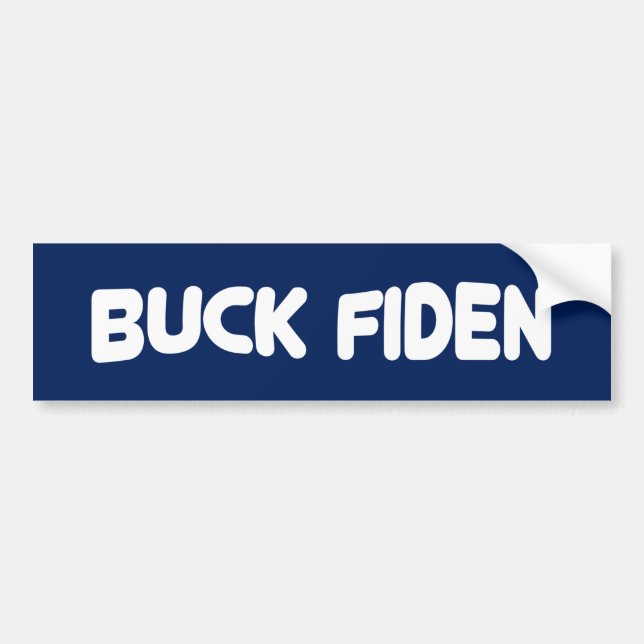 Adesivo Para Carro Buck Fiden (Frente)