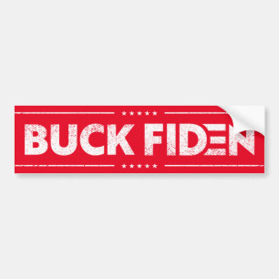 Adesivo Para Carro Buck Fiden engraçado anti joe Biden pro Trump
