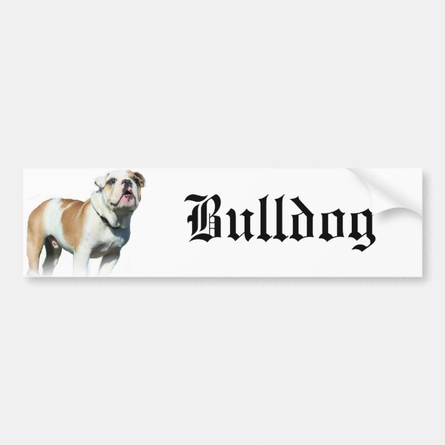 Adesivo Para Carro buldogue (Frente)