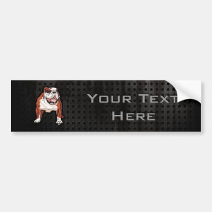 Adesivo Para Carro Buldogue do Grunge
