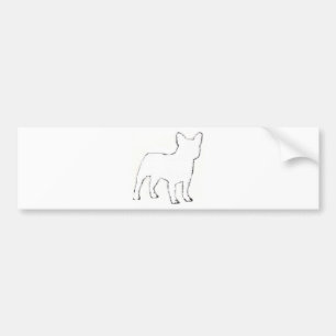 Adesivo Para Carro buldogue francês