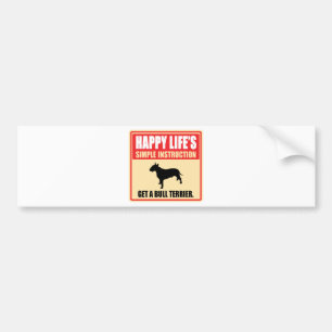 Adesivo Para Carro Bull terrier