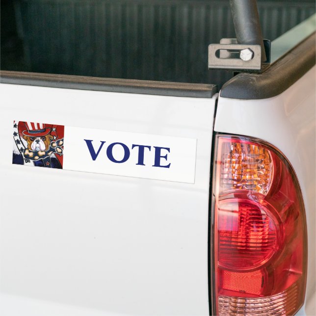 Adesivo Para Carro Bulldog           (No caminhão)