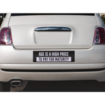 Bumper de Maturidade Engraçado