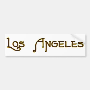 Adesivo Para Carro Bumper do Logotipo da Arte de Los Angeles