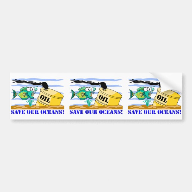 Adesivo Para Carro Bumper Sticker (Frente)