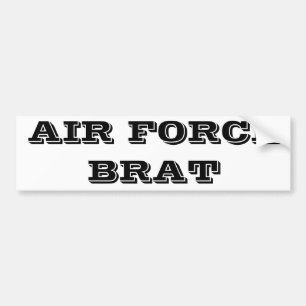 Adesivo Para Carro Bumper Sticker Air Force Brat