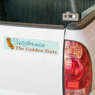 Adesivo Para Carro Bumper Sticker - CALIFÓRNIA