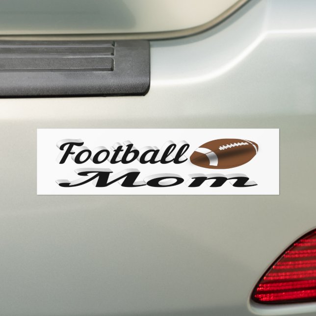Adesivo Para Carro Bumper Sticker de Futebol (No carro)