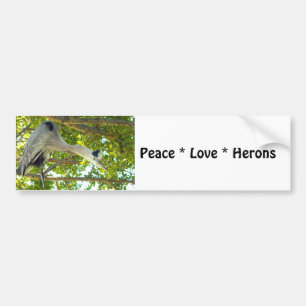 Adesivo Para Carro Bumper Sticker do Peace Love