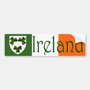 Adesivo Para Carro Bumper Sticker Irlanda