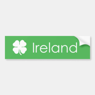 Adesivo Para Carro Bumper Sticker Irlanda