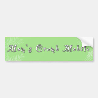 Adesivo Para Carro Bumper Sticker - Mãe Móvel