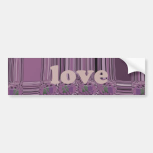 Adesivo Para Carro Bumper Sticker Modelo Car Bumper Sticker Love