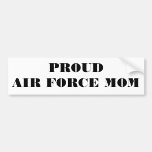 Adesivo Para Carro Bumper Sticker Proud Air Force Mãe