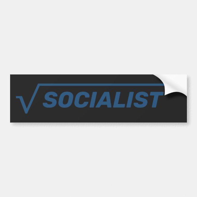Adesivo Para Carro Bumper Sticker "Radical Social" (Frente)
