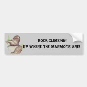 Adesivo Para Carro Bumper Sticker - Rock Escalando!