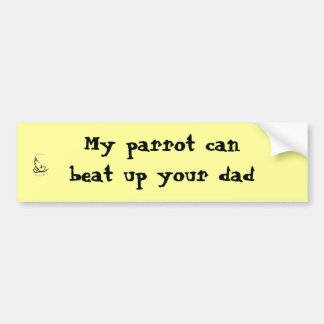 Adesivo Para Carro Bumpersticker