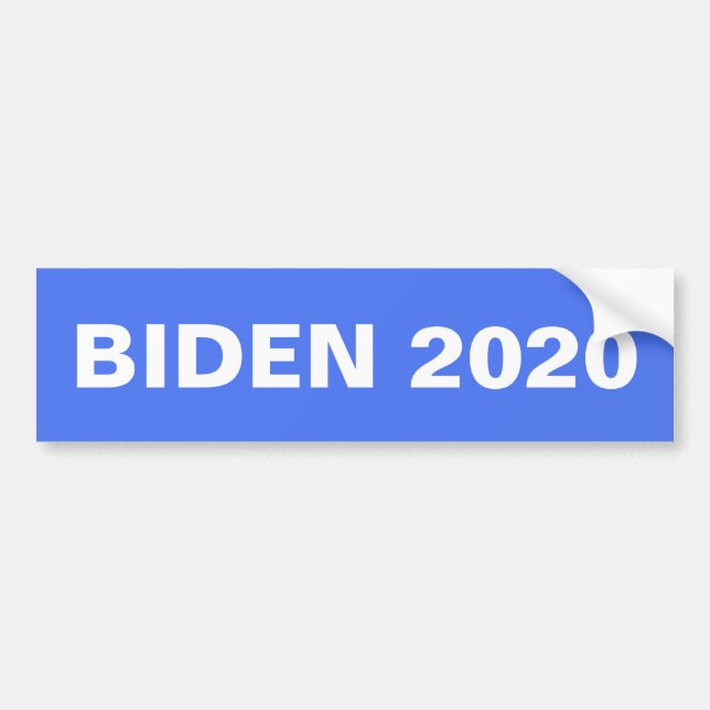 Adesivo Para Carro Bumpersticker 2020 de BIDEN (Frente)