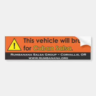 Adesivo Para Carro bumpersticker-cuidado