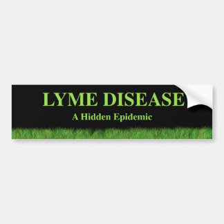 Adesivo Para Carro Bumpersticker da doença de Lyme