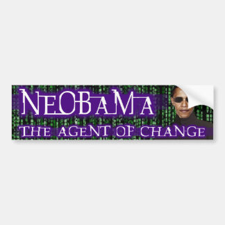 Adesivo Para Carro Bumpersticker de Neobama