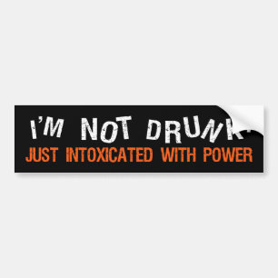 Adesivo Para Carro Bumpersticker INTOXICADO