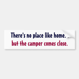 Adesivo Para Carro Bumpersticker para o campista