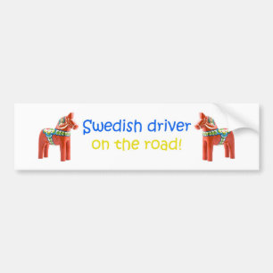 Adesivo Para Carro BumperSticker para Swedes.