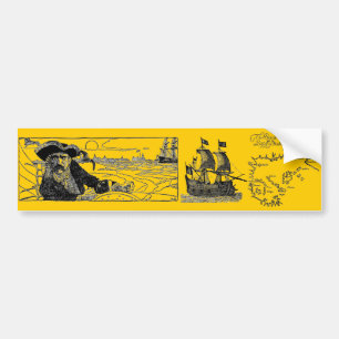 Adesivo Para Carro BumperSticker Pirata